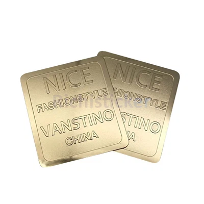 Ny prægede metal aluminiumetiketter