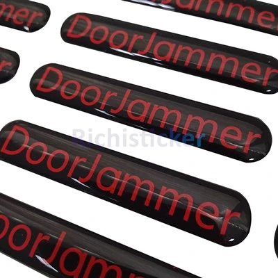 3D -etiketudskrivning Epoxy -kuppelharpiks klistermærker