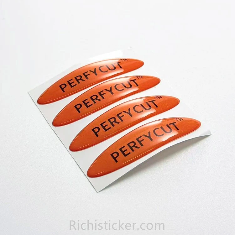 Oval Dome Labels factory